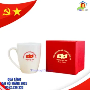 Cốc sứ Bát Tràng in logo