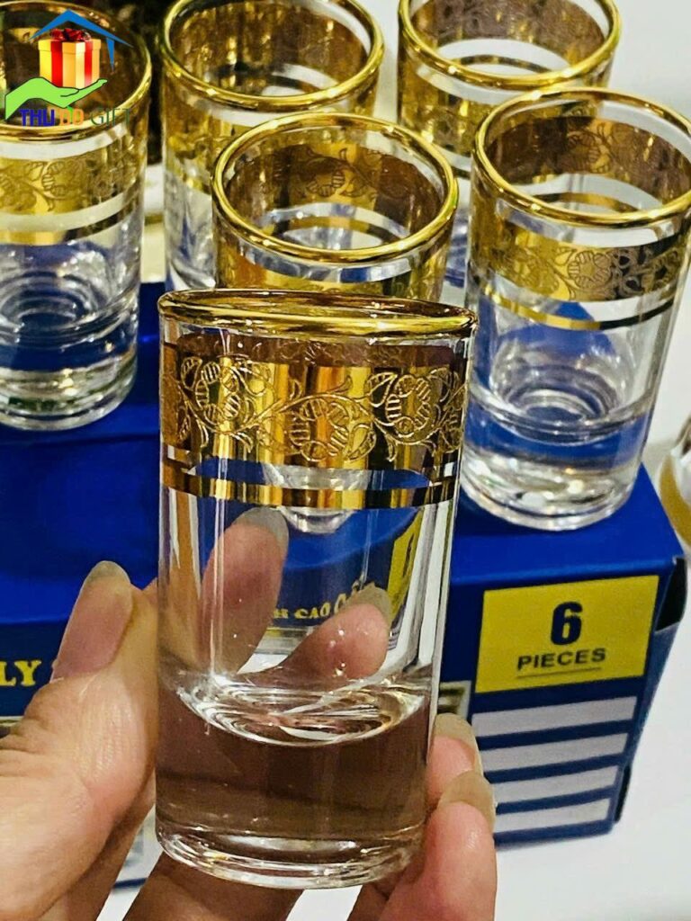 Bộ ly thủy tinh quà tặng cao cấp Bộ ly thủy tinh quà tặng cao cấp