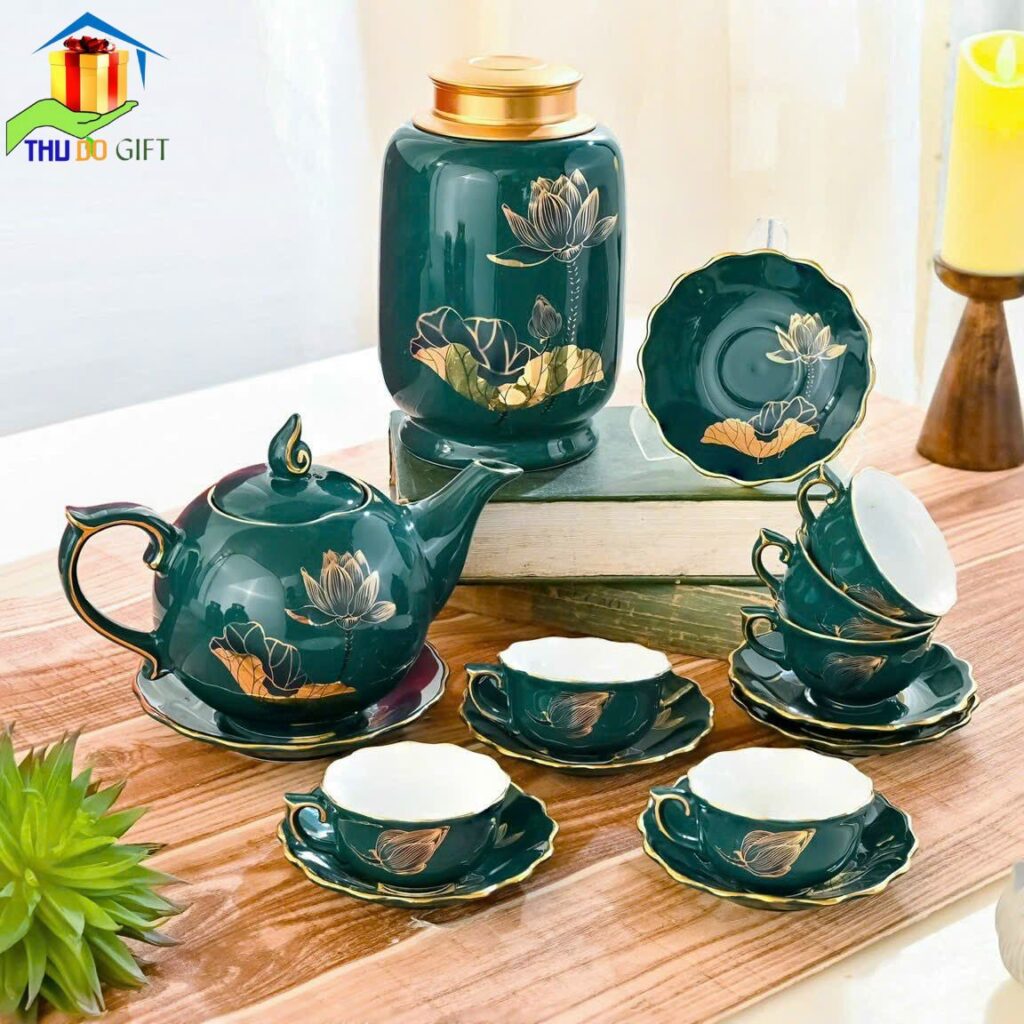 Quà tặng ấm sứ độc đáo Quà tặng ấm sứ độc đáo