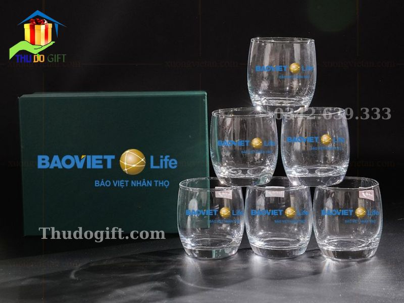 Bộ cốc thuỷ tinh tròn Bộ cốc thuỷ tinh tròn
