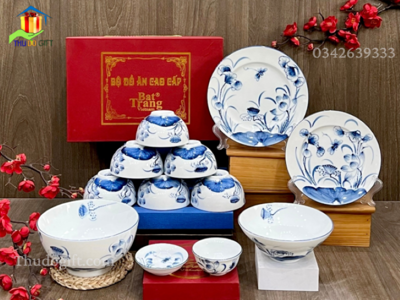 Bộ đồ ăn Bát Tràng Bộ đồ ăn Bát Tràng