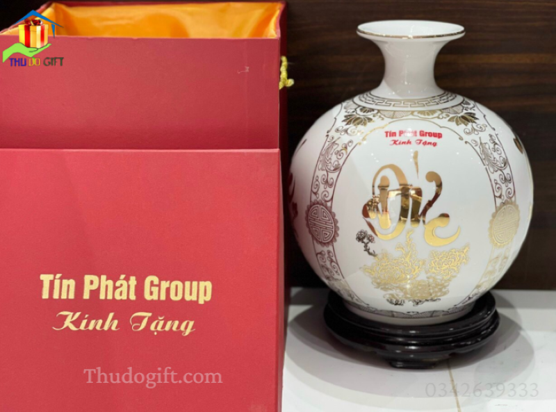 Quà tặng tết doanh nghiệp - bình hút lộc Quà tặng tết doanh nghiệp - bình hút lộc