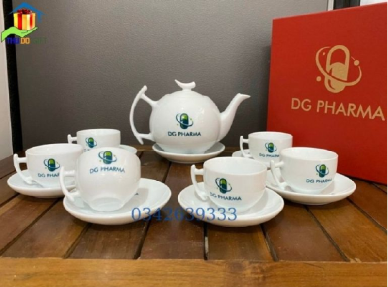 Tổng Hợp 5+ Công Ty Quà Tặng Doanh Nghiệp Chất Lượng Tại Hà Nội 1 Quà tặng ấm chén in logo mẫu #2