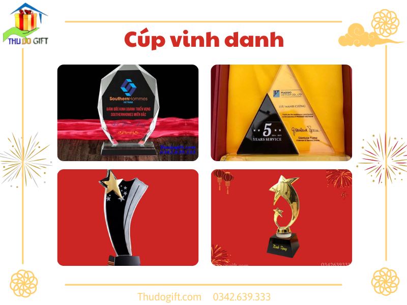 Quà tặng cup vinh danh Quà tặng cup vinh danh
