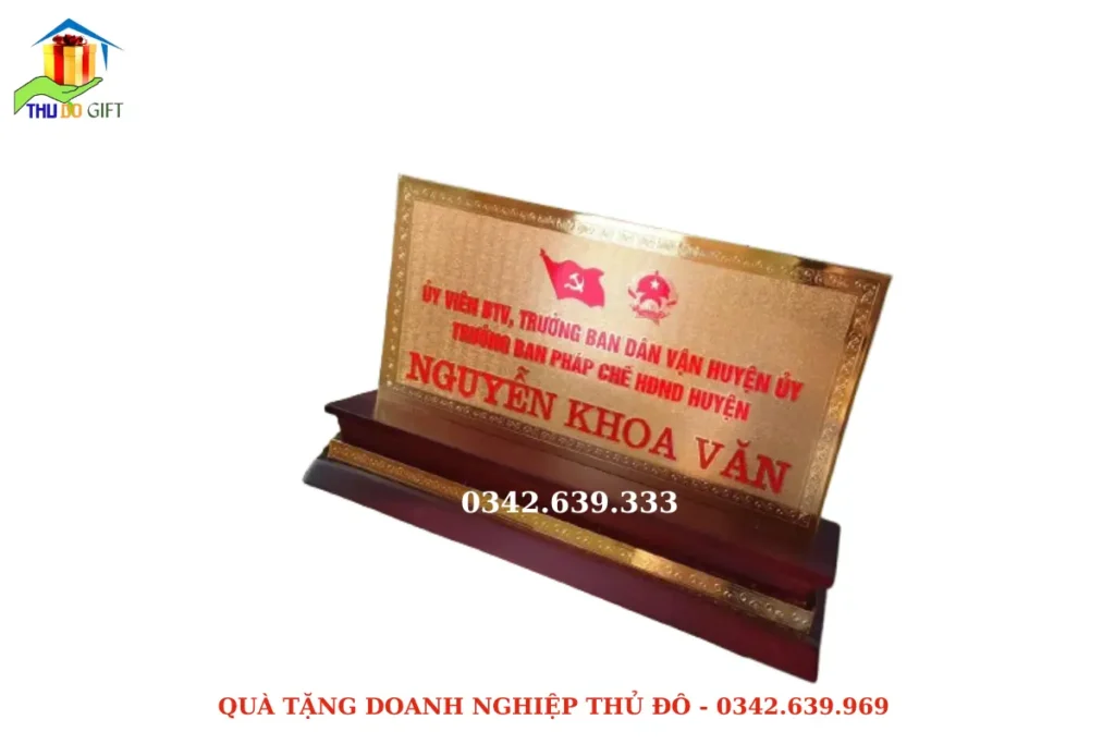 Biển tên chức danh Trưởng ban Pháp chế HDND Huyện Biển tên chức danh Trưởng ban Pháp chế HDND Huyện