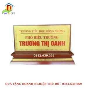Biển Tên Chức Danh Phó Hiệu Trưởng Trường Tiểu Học 2 Biển tên chức danh Phó hiệu trưởng Trường Tiểu học