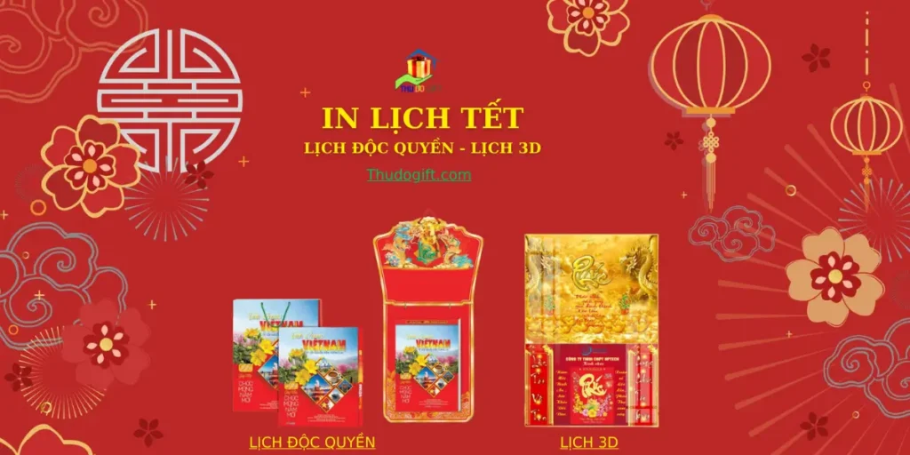 Đặt lịch Tết 2024 In lịch Tết 2025