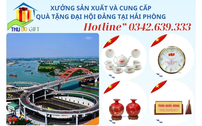 Đơn vị cung cấp quà tặng Đại hội tại Hải Phòng - Thủ Đô Gift 1 sản xuất và cung cấp quà tặng đại hội tại hải phòng