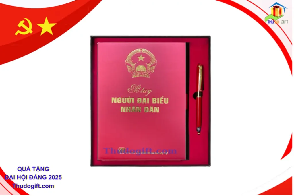 Sổ Tay Người Đại Biểu Nhân Dân 4 Set sổ Người đại biểu nhân dân